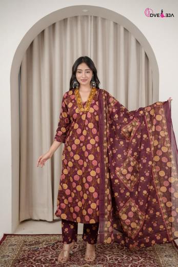 Dveeja leela 3pcs wholesale price for kurti fabrics